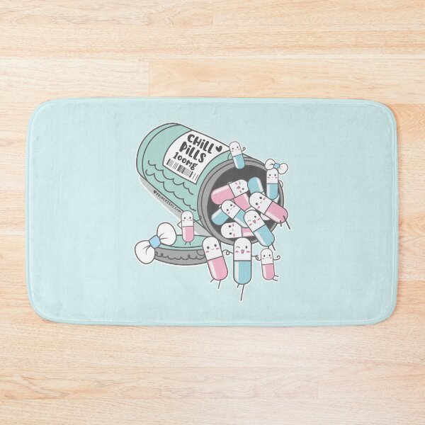 Item preview, chill pills cute pills cartoon designed and sold by princessmi-com.