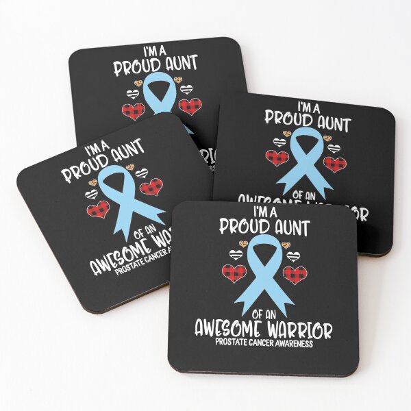 Item preview, Prostate Cancer Awareness Im Proud Aunt Of Awesome Warrior designed and sold by MargaretHagon.