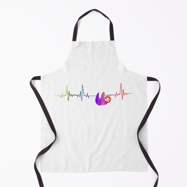 Item preview, SLOTH heartbeat watercolor designed and sold by loves789.
