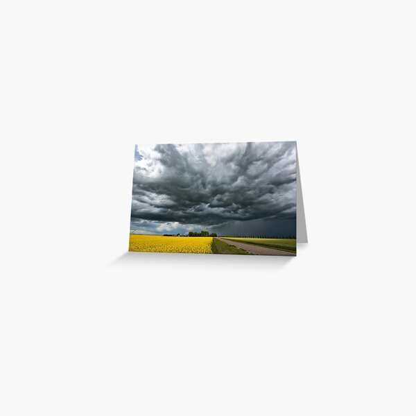 Prairie Rain Greeting Card