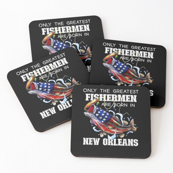 Item preview, New Orleans Fishing Greatest Fis American Flag Fish designed and sold by nancyholly.