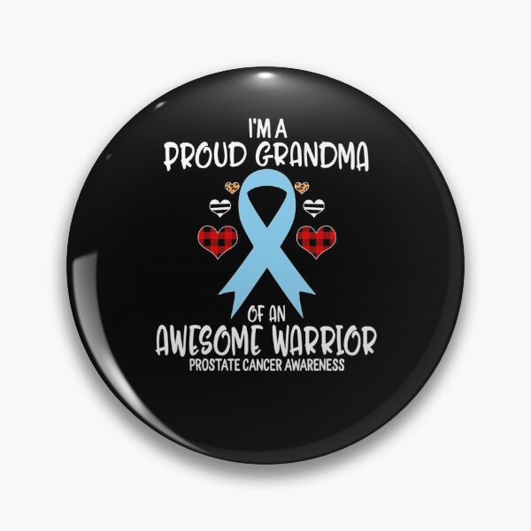 Item preview, Prostate Cancer Awareness Im Proud Grandma Of Awesome Warrior designed and sold by MargaretHagon.