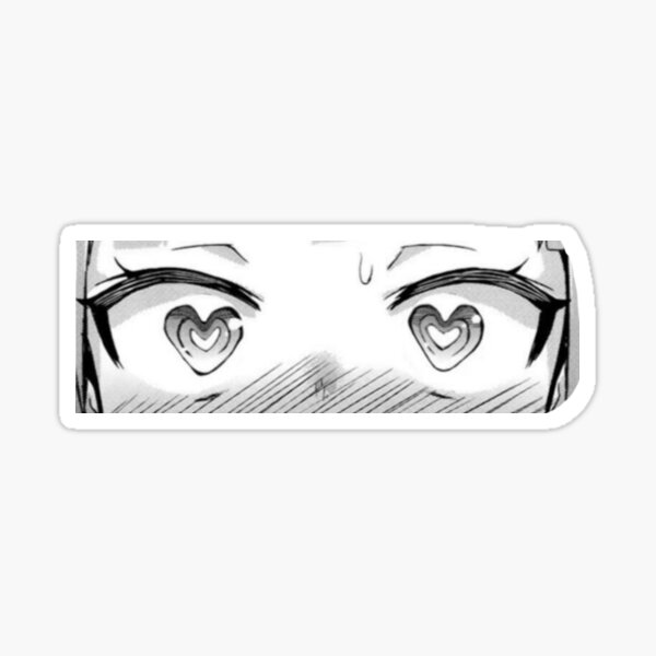 Anime Eyes Stickers for Sale