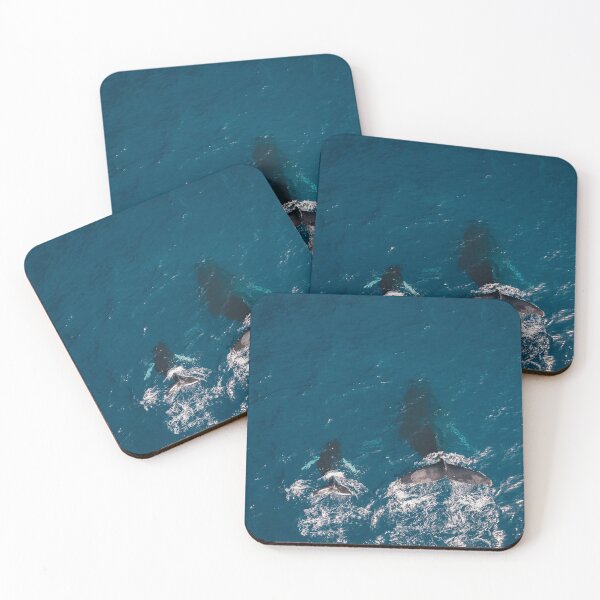 Item preview, Huge whale with baby and blue ocean waves designed and sold by trip of a lifestyle.