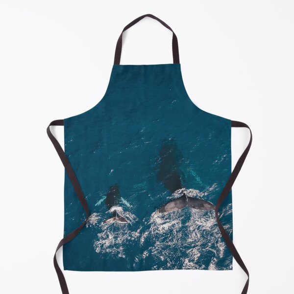 Item preview, Huge whale with baby and blue ocean waves designed and sold by trip of a lifestyle.