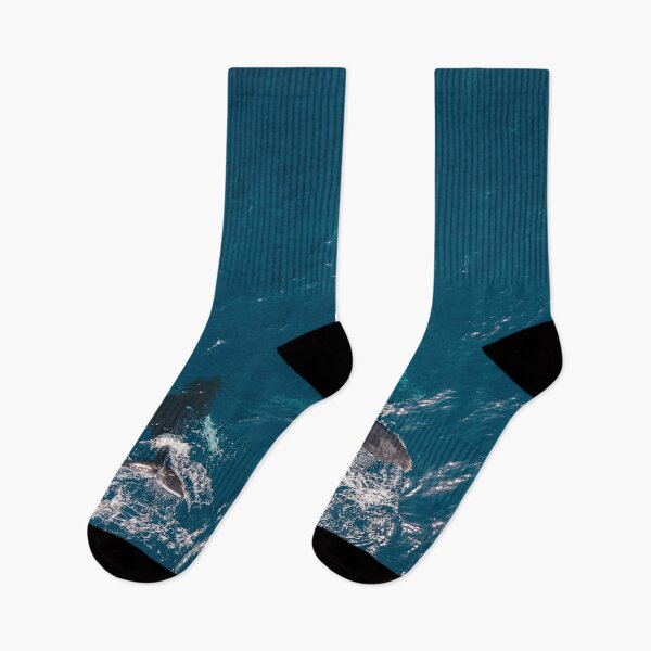 Item preview, Huge whale with baby and blue ocean waves designed and sold by trip of a lifestyle.