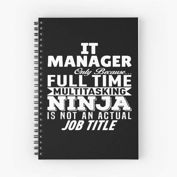Item preview, IT Manager Multitasking Ninja designed and sold by clickmostro.