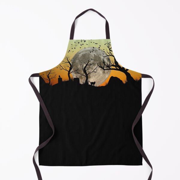 Item preview, Graveyard Halloween silhouette scene designed and sold by Jennykies.