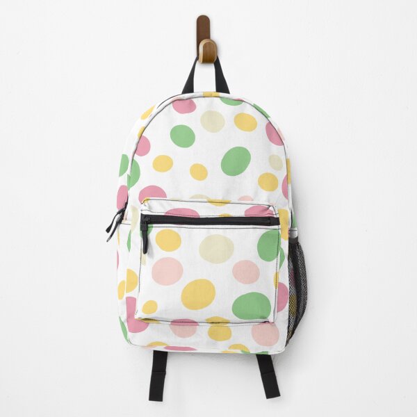 Item preview, Pastel Multi-color random dots on tan background designed and sold by BLMcreations.