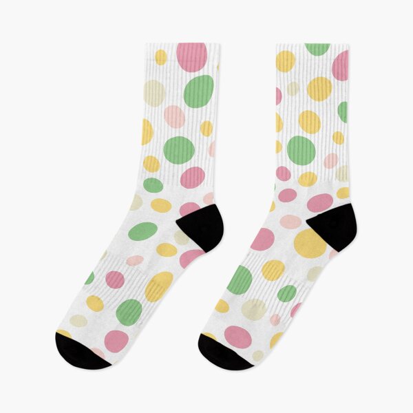 Item preview, Pastel Multi-color random dots on tan background designed and sold by BLMcreations.