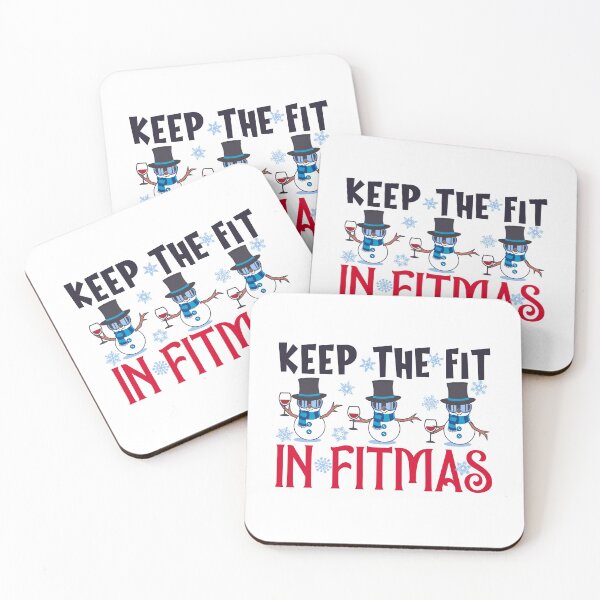 Item preview, Keep the Fit in Fitmas - Christmas 2021 designed and sold by hectorgool.