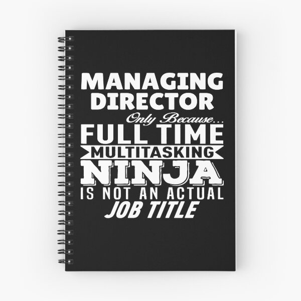 Item preview, Managing Director Multitasking Ninja designed and sold by clickmostro.
