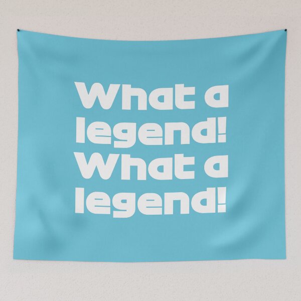 Item preview, What a Legend! - OCO. Hungarian GP 2021 (Blue BG) designed and sold by FilipeFerreira.