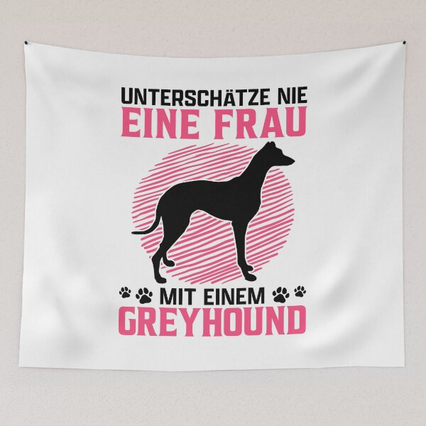 Artikelvorschau, Greyhound Frau kurzhaariger Windhund Besitzerin entworfen und verkauft von madgrfx.