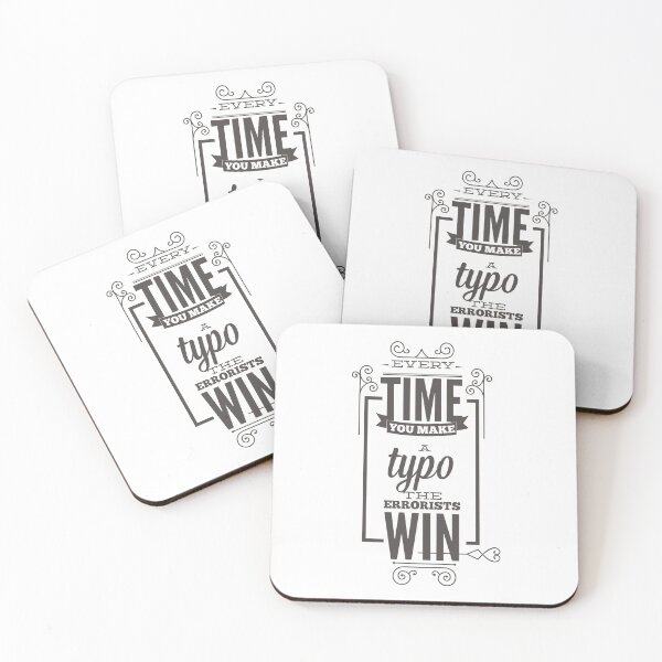 Item preview, Every Time You Make a Typo The Errorist Win designed and sold by Studio  Six.