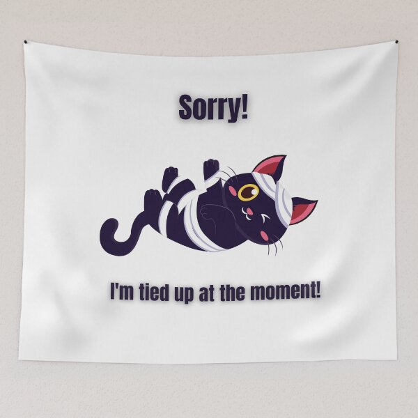 Item preview, Sorry! designed and sold by Glow & Grit – a mix of softness and edge.