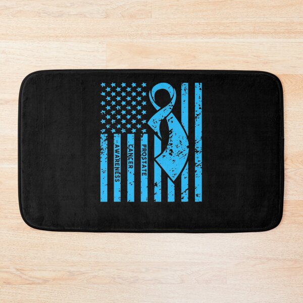 Item preview, Prostate Cancer Awareness Ribbon Flag designed and sold by MargaretHagon.
