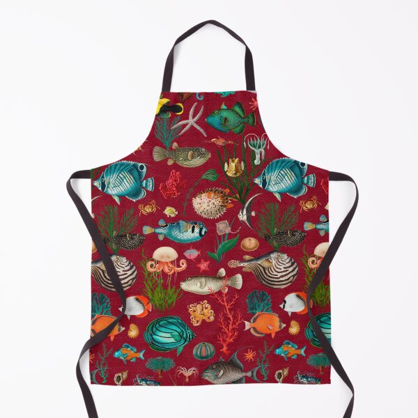 Item preview, Oceania in burgundy red designed and sold by Delinda Graphic Studio.