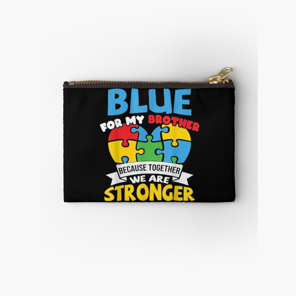 Item preview, I Wear Blue For My Brother Autism Awareness Kids Sister Boys designed and sold by nancyholly.