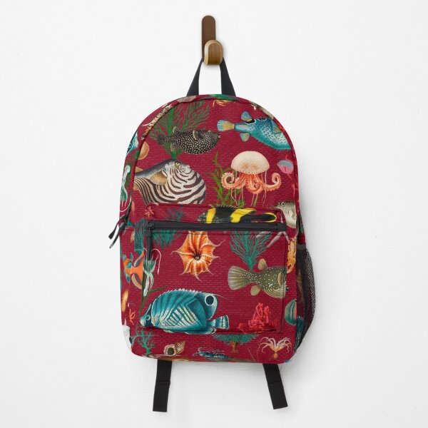 Item preview, Oceania in burgundy red designed and sold by Delinda Graphic Studio.