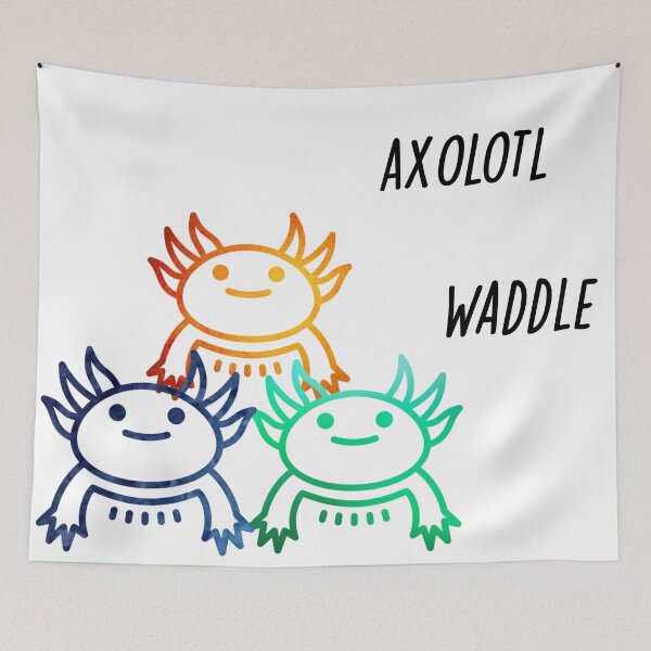Item preview, Axolotl Waddle  designed and sold by Only4sometimes.
