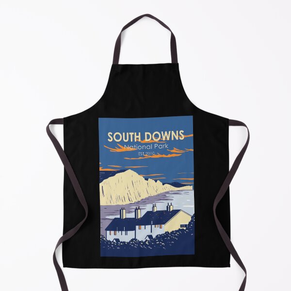 Item preview, South Downs National Park Seven Sisters England Vintage designed and sold by KrisSidDesigns.