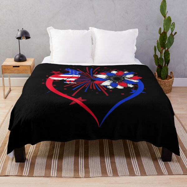 Item preview, Sunflower Cockatiel American Flag Pride Heart 4th Of July designed and sold by patsa4.