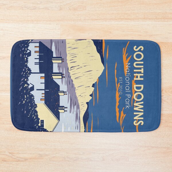 Item preview, South Downs National Park Seven Sisters England Vintage designed and sold by KrisSidDesigns.