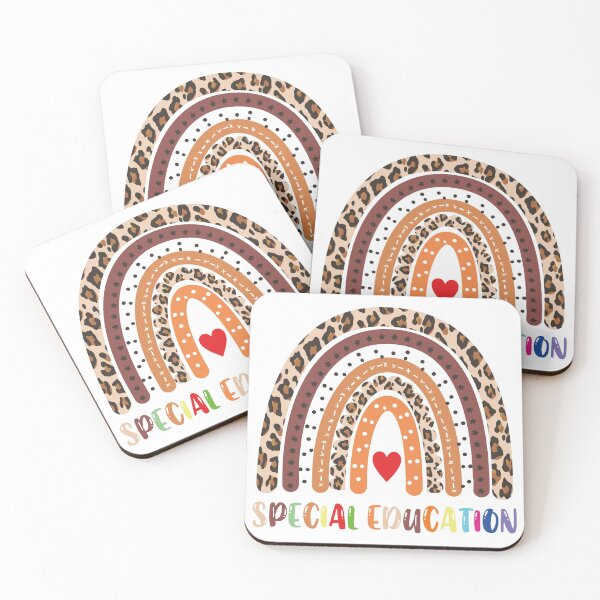Item preview, Leopard Rainbow Special Education Teacher First Day Of School designed and sold by Tatus Brinal.