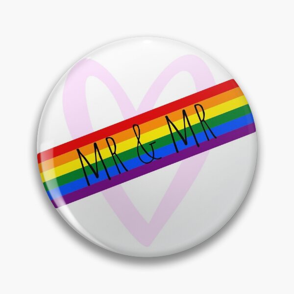 Item preview, 'Mr & Mr' Gay Wedding Design designed and sold by queertees4all.