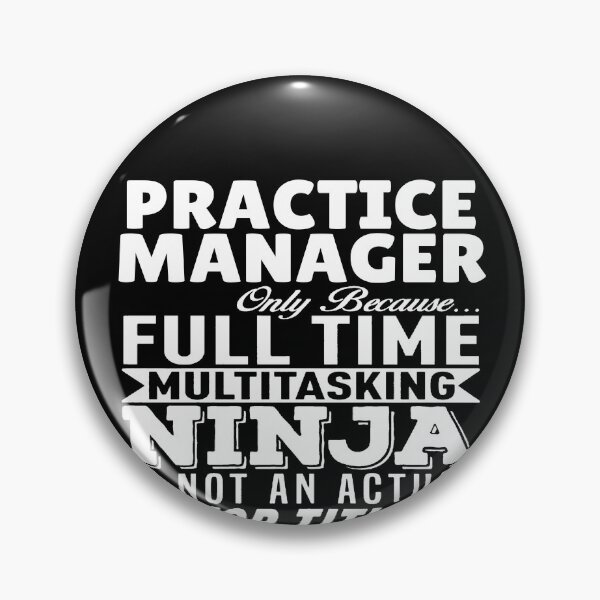 Item preview, Practice Manager Multitasking Ninja designed and sold by clickmostro.