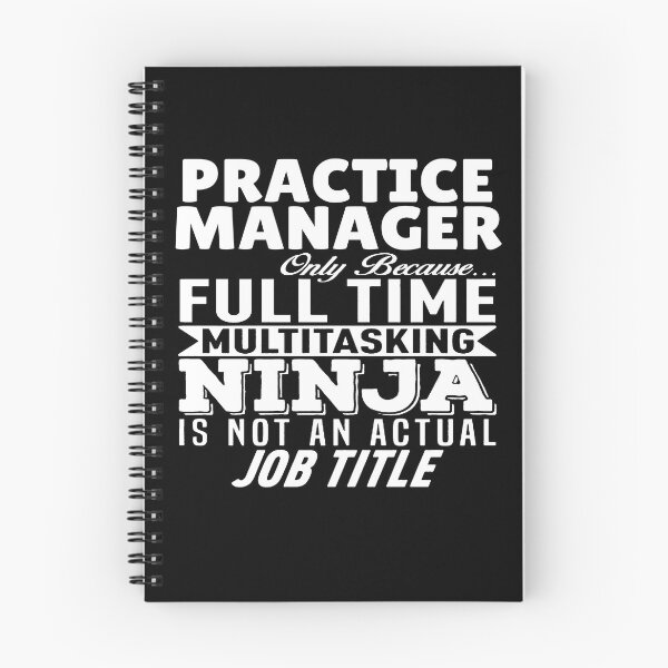 Item preview, Practice Manager Multitasking Ninja designed and sold by clickmostro.