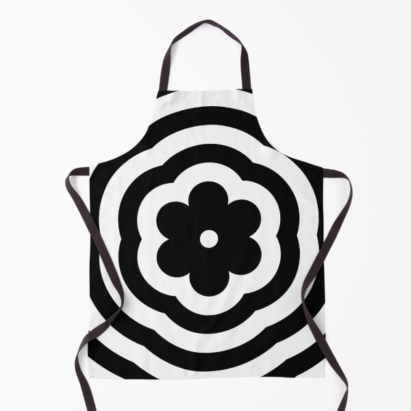 Aperçu de l'œuvre Black and White Rainbow Mod Flower créée et vendue par Carolina Diaz.