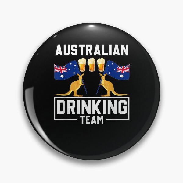 Artikelvorschau, Kangaroo Australian Drinking Team Biertrinker Australien entworfen und verkauft von nancyholly.