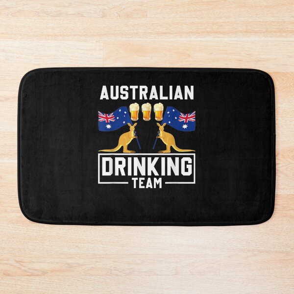 Item preview, Kangaroo Australian Drinking Team Beer Drinker Australia designed and sold by nancyholly.