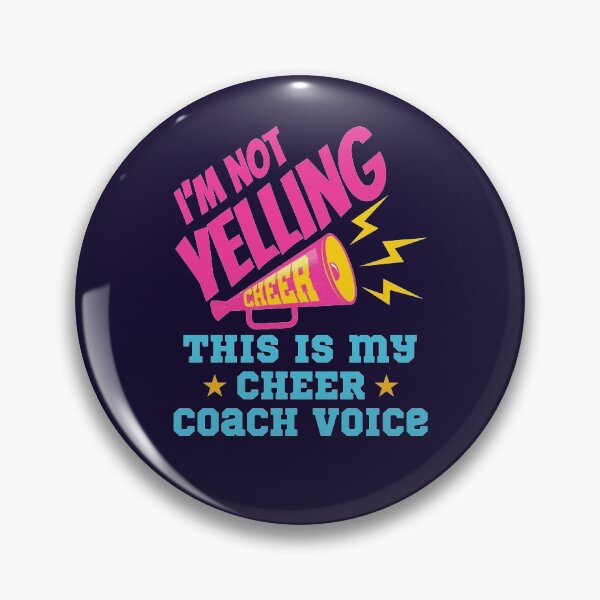 Item preview, I'm Not Yelling This Is My Cheer Coach Voice designed and sold by jaygo.