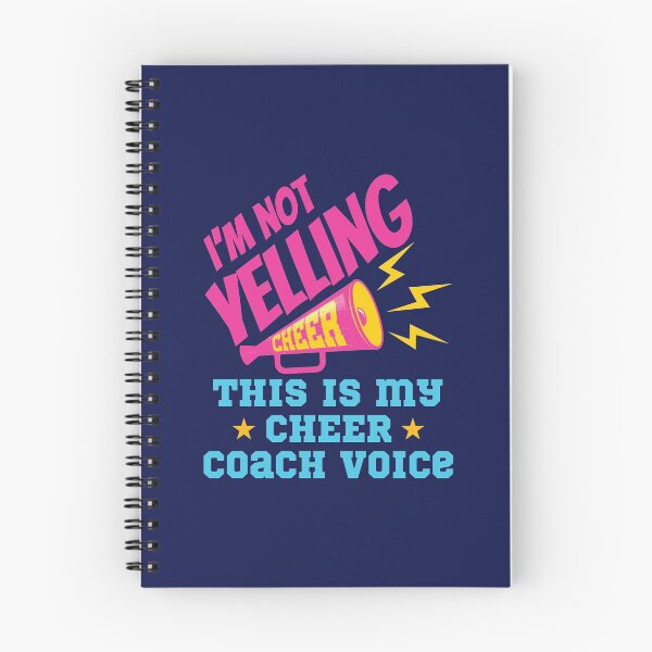 Item preview, I'm Not Yelling This Is My Cheer Coach Voice designed and sold by jaygo.
