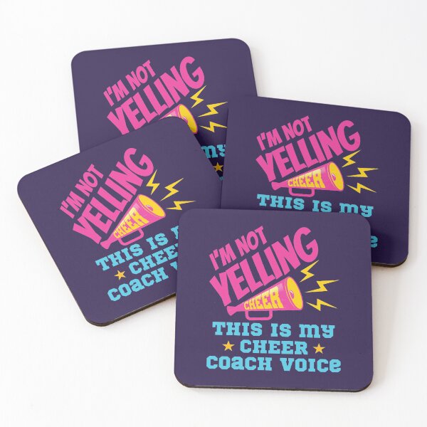 Item preview, I'm Not Yelling This Is My Cheer Coach Voice designed and sold by jaygo.