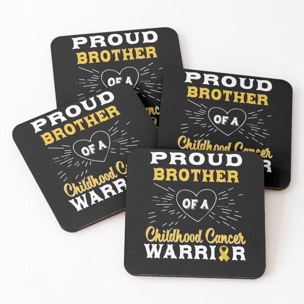 Item preview, Proud Brother Of A Childhood Cancer Warrior Awareness designed and sold by MargaretHagon.