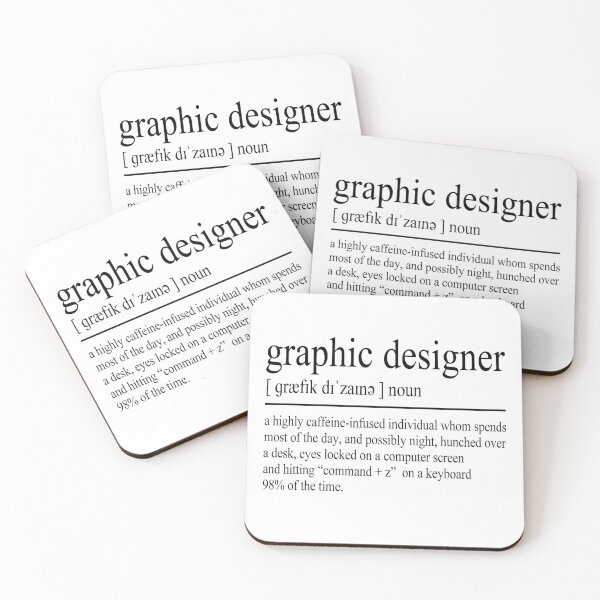 Artikelvorschau, Grafikdesigner Definition entworfen und verkauft von Desiree Deve.