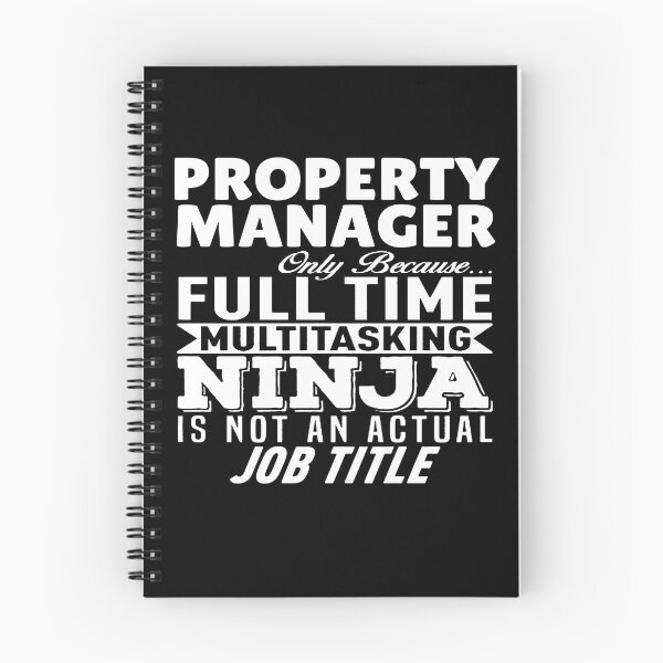 Item preview, Property Manager Multitasking Ninja designed and sold by clickmostro.
