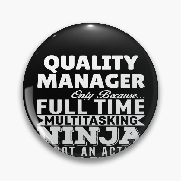 Item preview, Quality Manager Multitasking Ninja designed and sold by clickmostro.