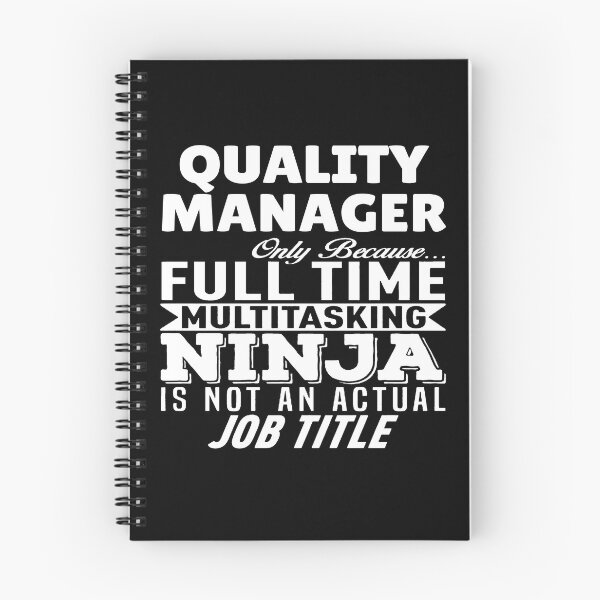 Item preview, Quality Manager Multitasking Ninja designed and sold by clickmostro.