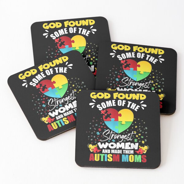Item preview, Autism Mom God Found Some Of The Strongest designed and sold by patsa4.