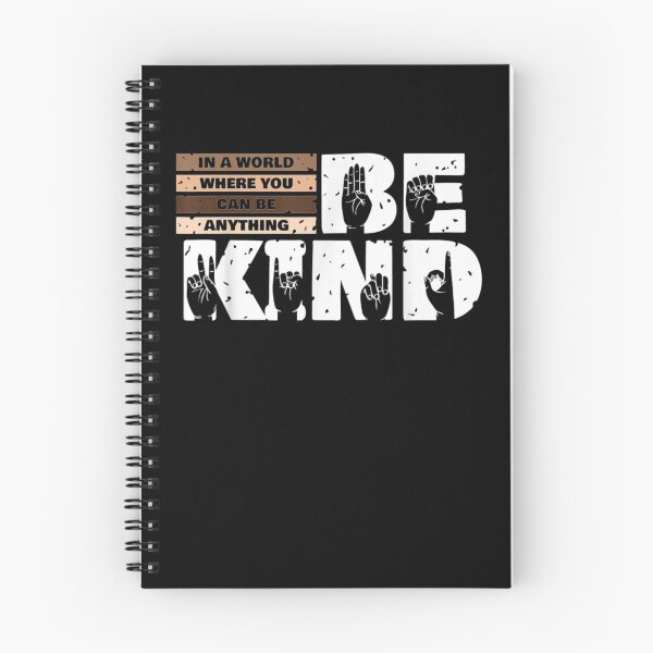 Item preview, In A World Be Kind Sign Language Teachers Asl Hand Talking designed and sold by nancyholly.