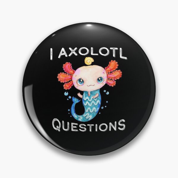 Item preview,  I Axolotl Questions Pun Walking Fish  designed and sold by david parry.
