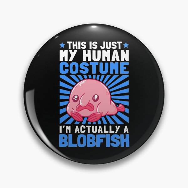 Item preview, Blobfish disguising ugly fish marine animal designed and sold by madgrfx.