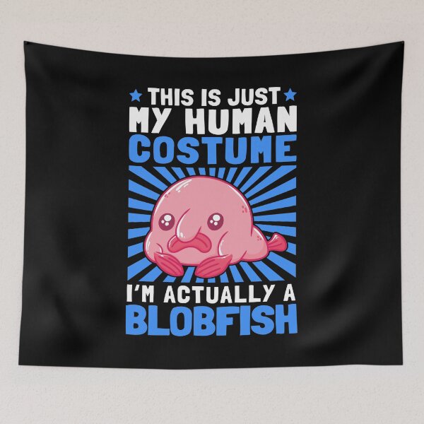 Item preview, Blobfish disguising ugly fish marine animal designed and sold by madgrfx.
