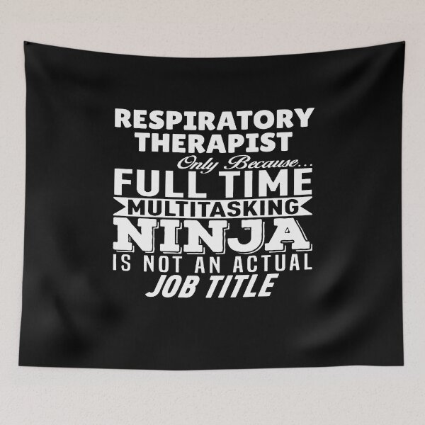 Item preview, Respiratory Therapist Multitasking Ninja designed and sold by clickmostro.