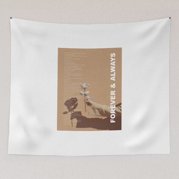Item preview, Forever and Always Taylor Swift Poster designed and sold by Maddie Art.